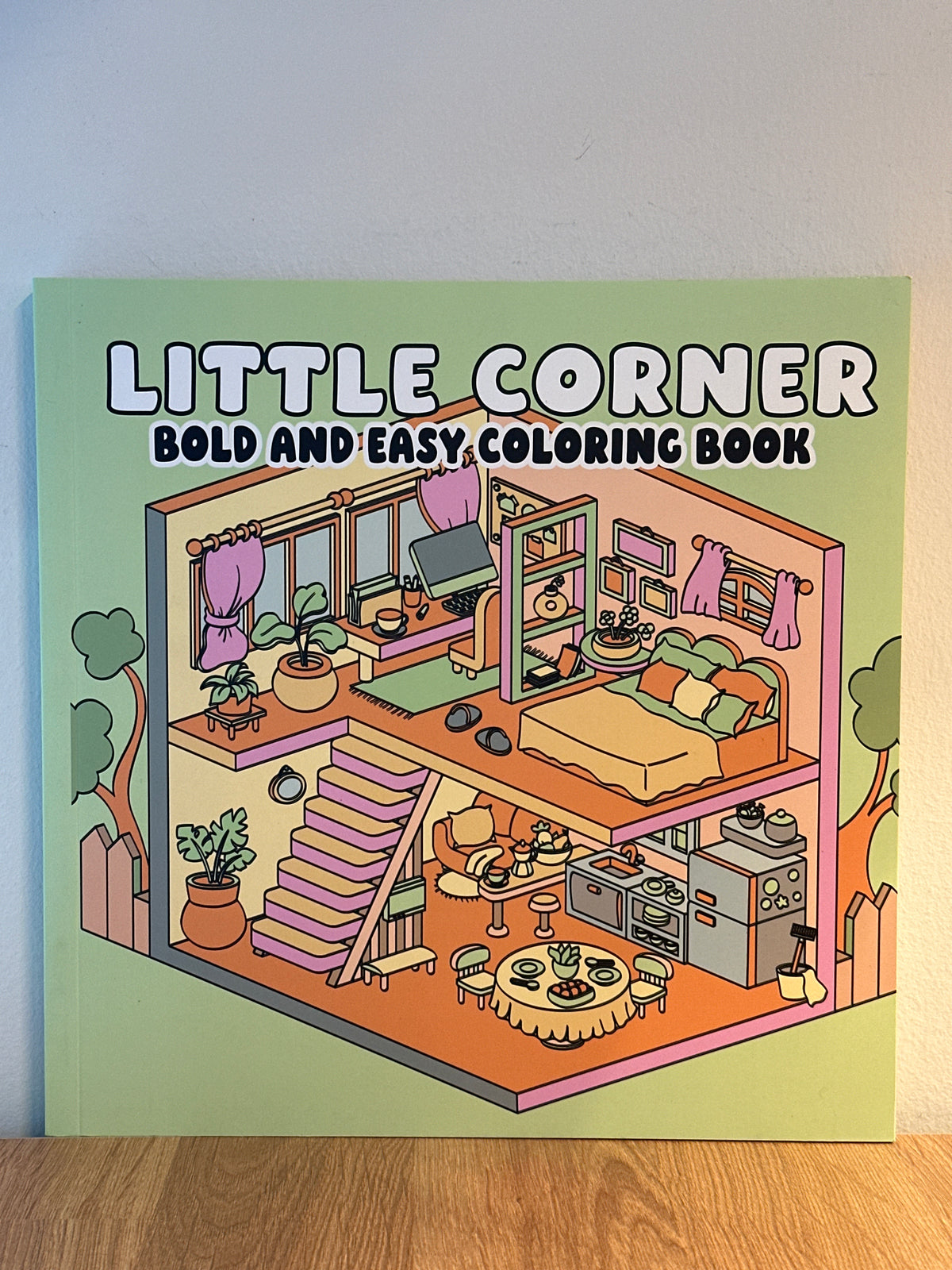 Little Corner Bold and Easy Coloring Book