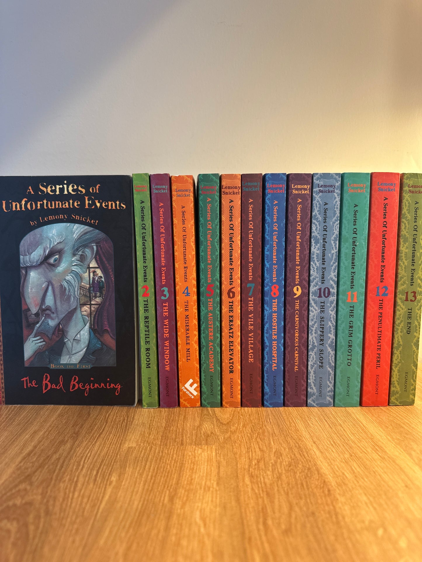 A Series of Unfortunate Events Books 1-13 Set