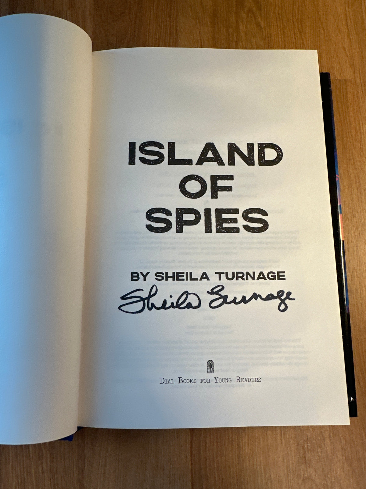 Island of Spies - Signed Copy