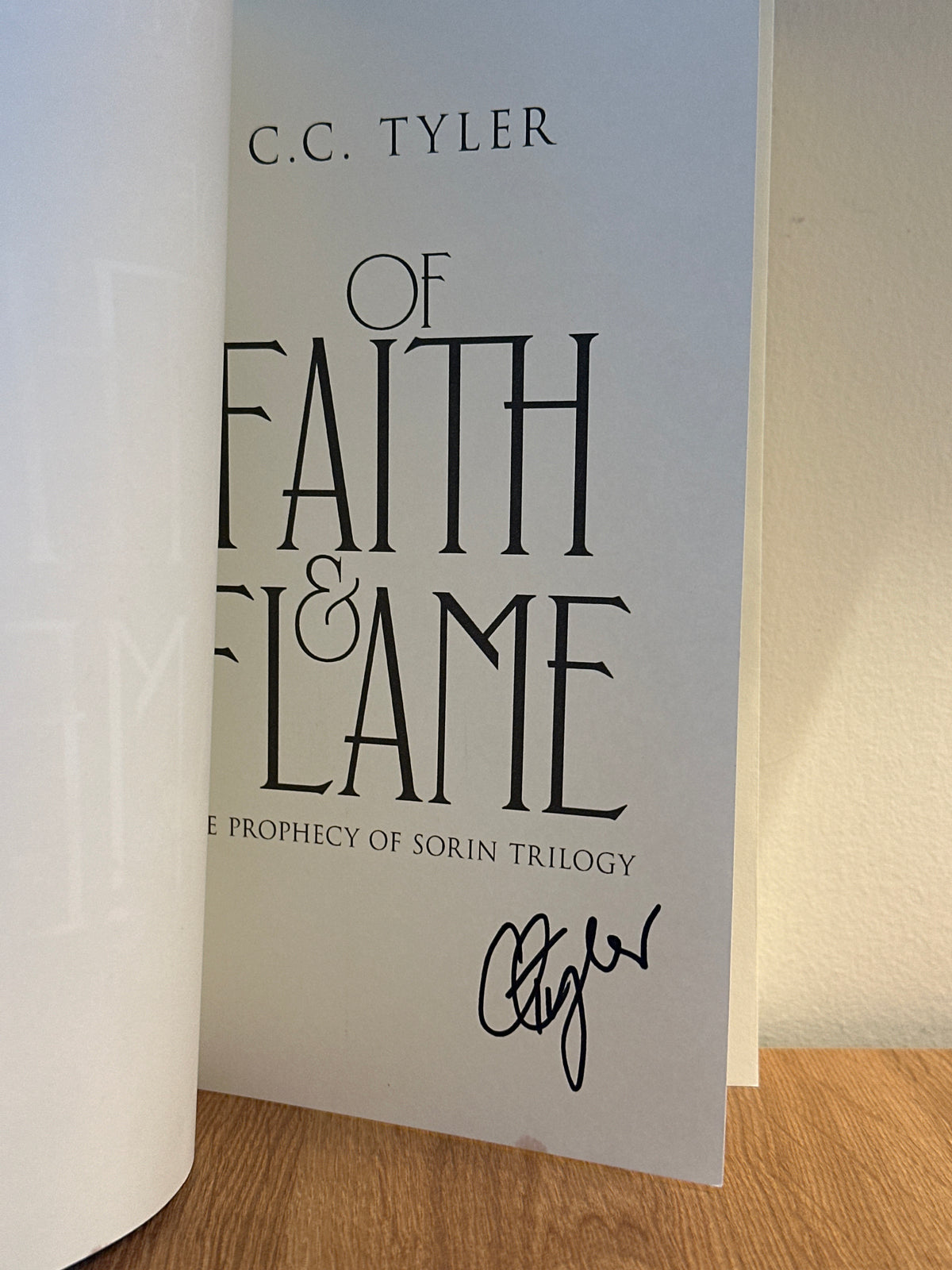 Of Faith & Flame - Signed Copy
