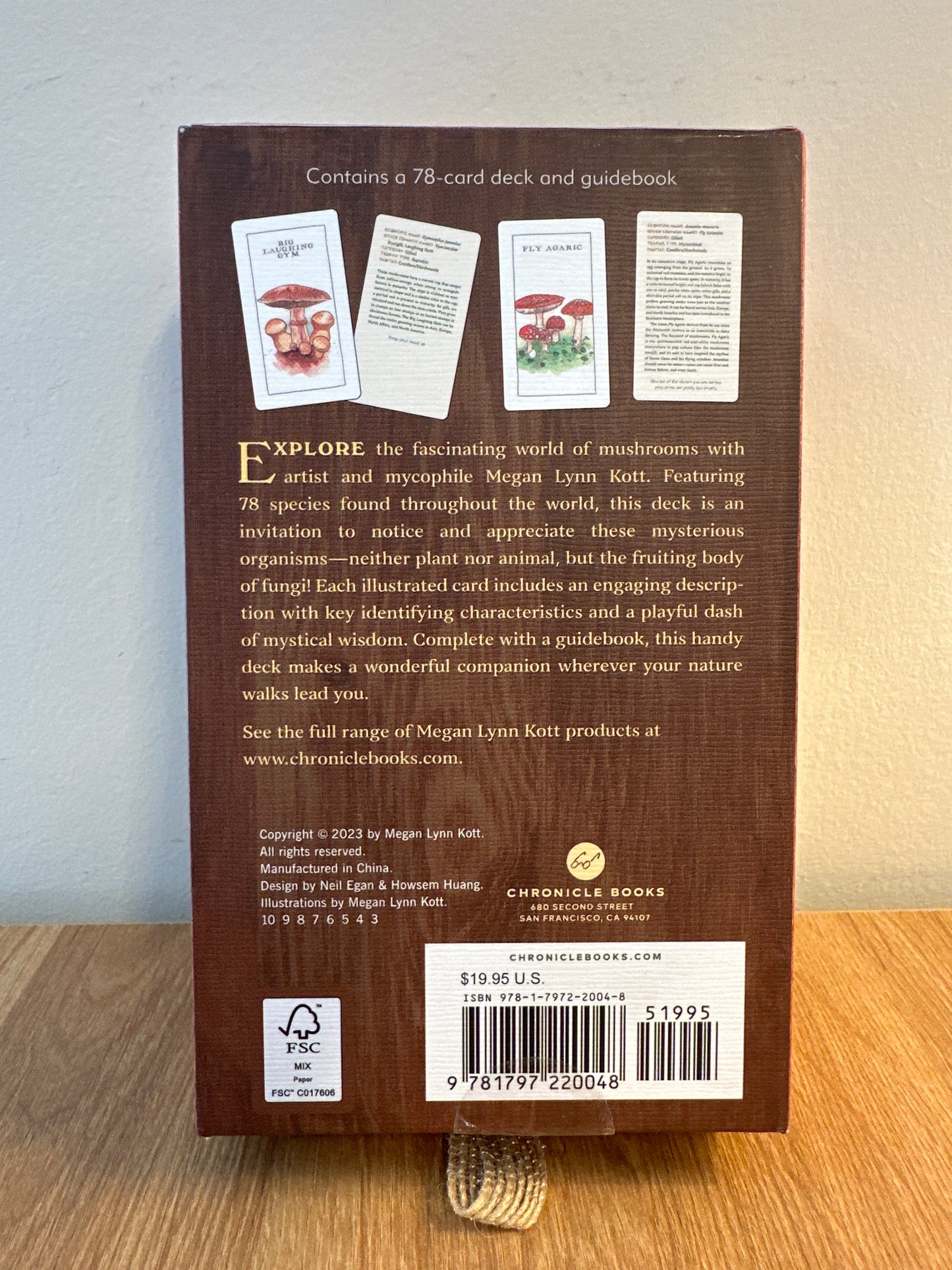 Mushroom Spotters Deck - A Field Guide to Fungi & Their Age-Old Wisdom