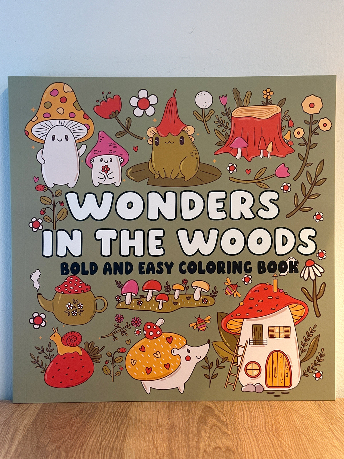 Wonders in the Woods Bold and Easy Coloring Book