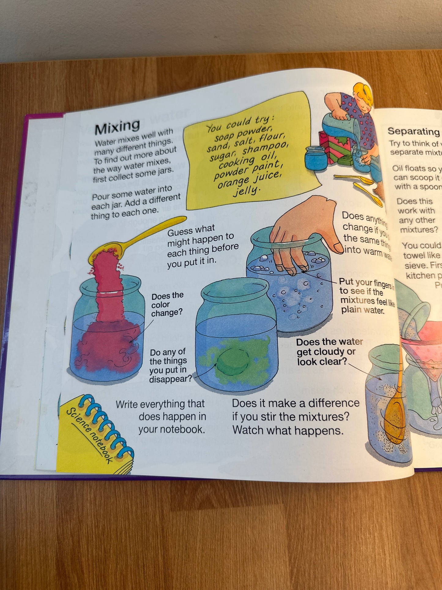 The Usborne Book of Science Activities Vol 1