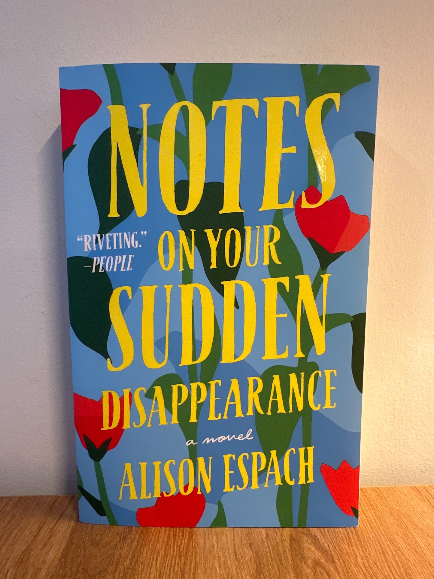 Notes On Your Sudden Disappearance