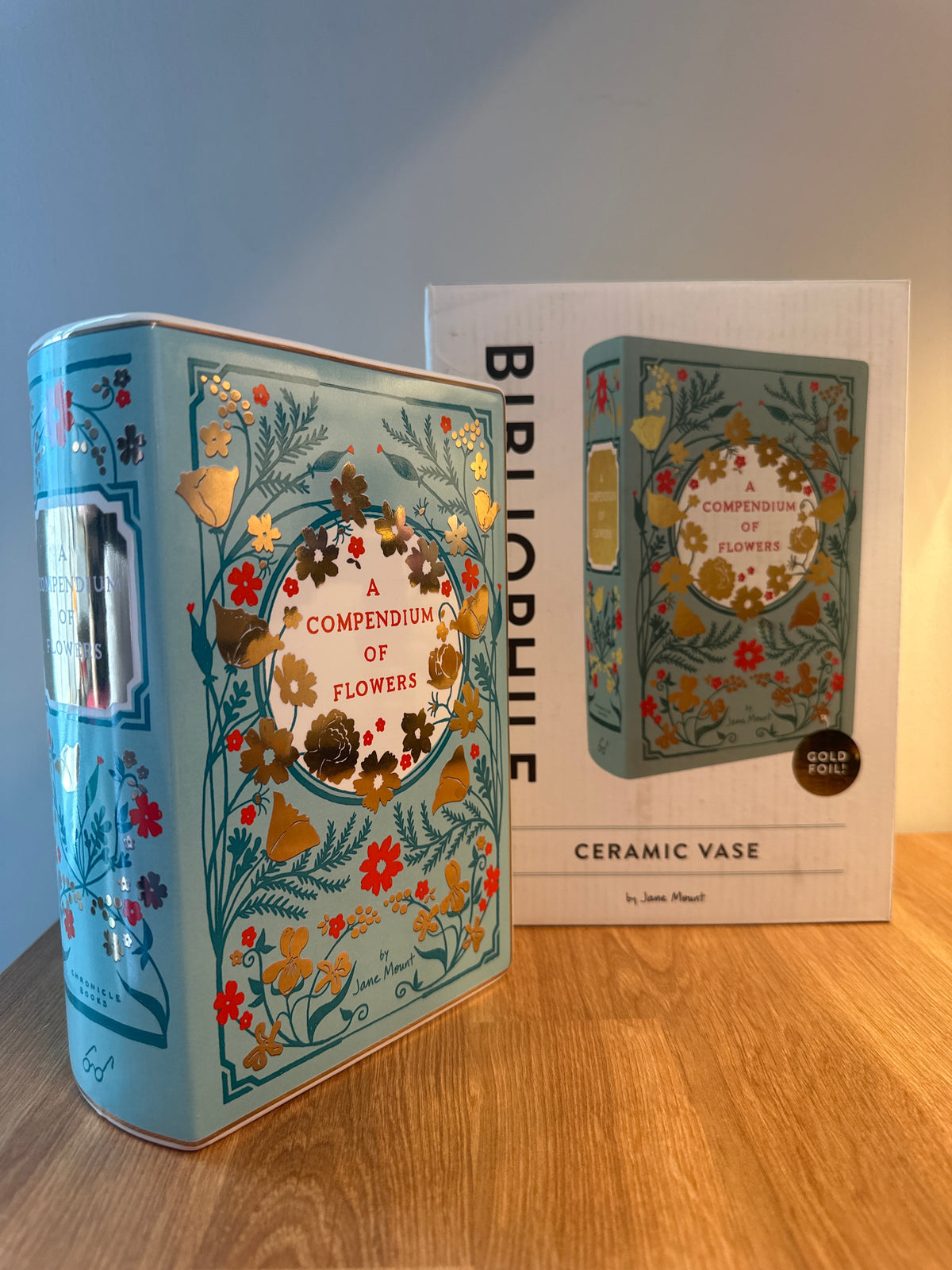 Book Ceramic Vase