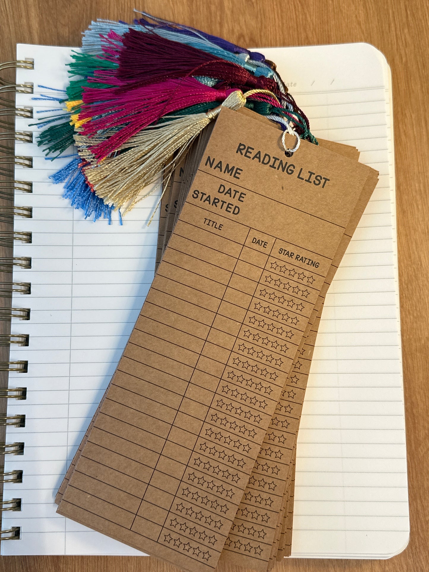 Reading List Bookmark