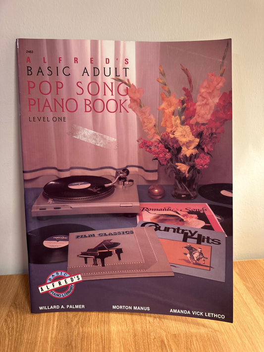 Basic Adult Pop Song Piano Book
