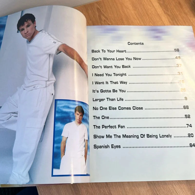 Backstreet Boys Millennium Song Book Music Lyrics Piano Guitar